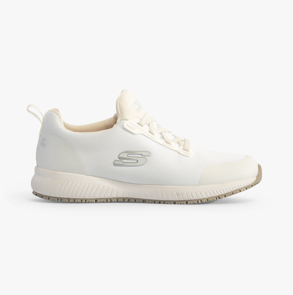 Skechers Work 200051EC SQUAD - MYTON SR Mens Occupational Trainers White