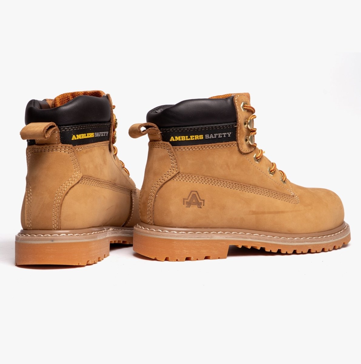 Amblers Safety FS7 Unisex Leather Safety Boots Honey 02101 - 00760 - 02 | STB.co.uk