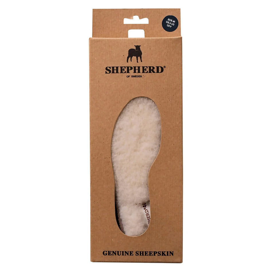 Shepherd MOHEDA 100% Genuine Sheepskin Insoles Creme