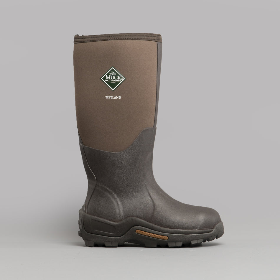 Muck Boots WETLAND Unisex Wellington Boots Bark