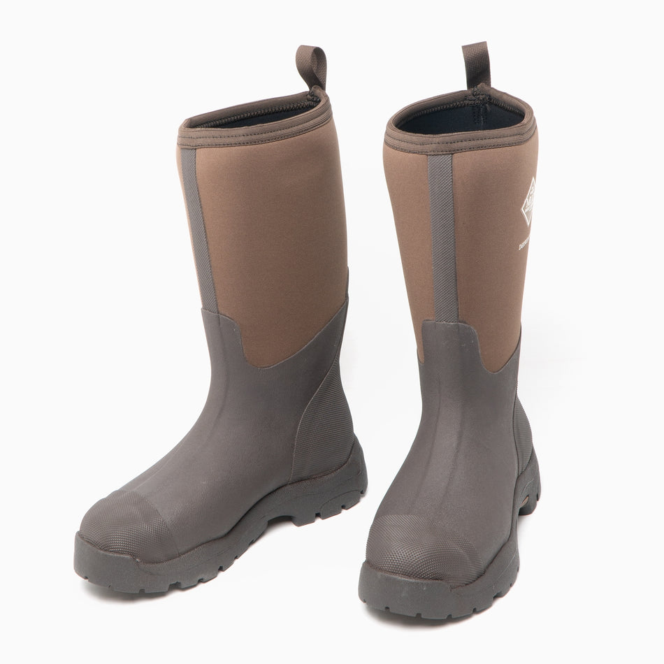 Muck Boots DERWENT II Unisex Rubber Wellington Boots Black/Bark