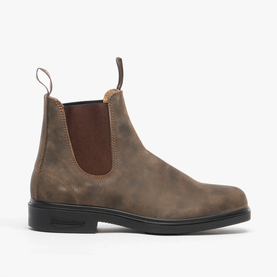 Blundstone 1306 Unisex Nubuck Chelsea Boots Rustic Brown