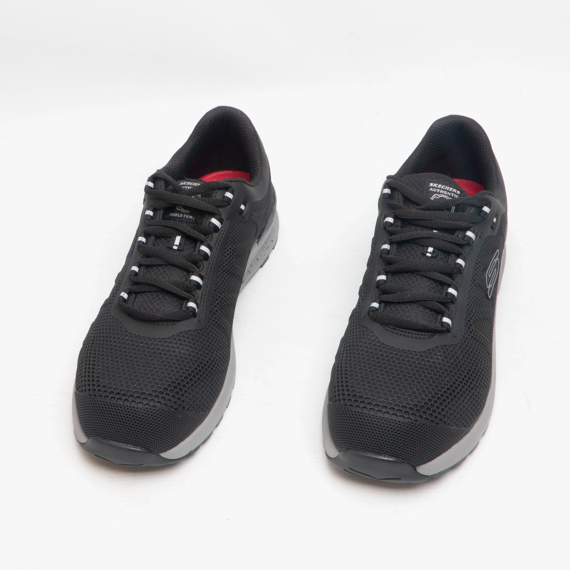 Skechers Work 77180EC BLK BULKLIN LYNDALE Mens Safety Trainers Black STB STB