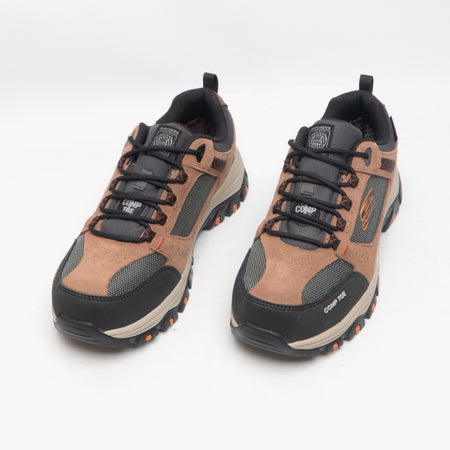 Skechers Work 77183EC GREETAH Mens Safety Trainers Brown/Black