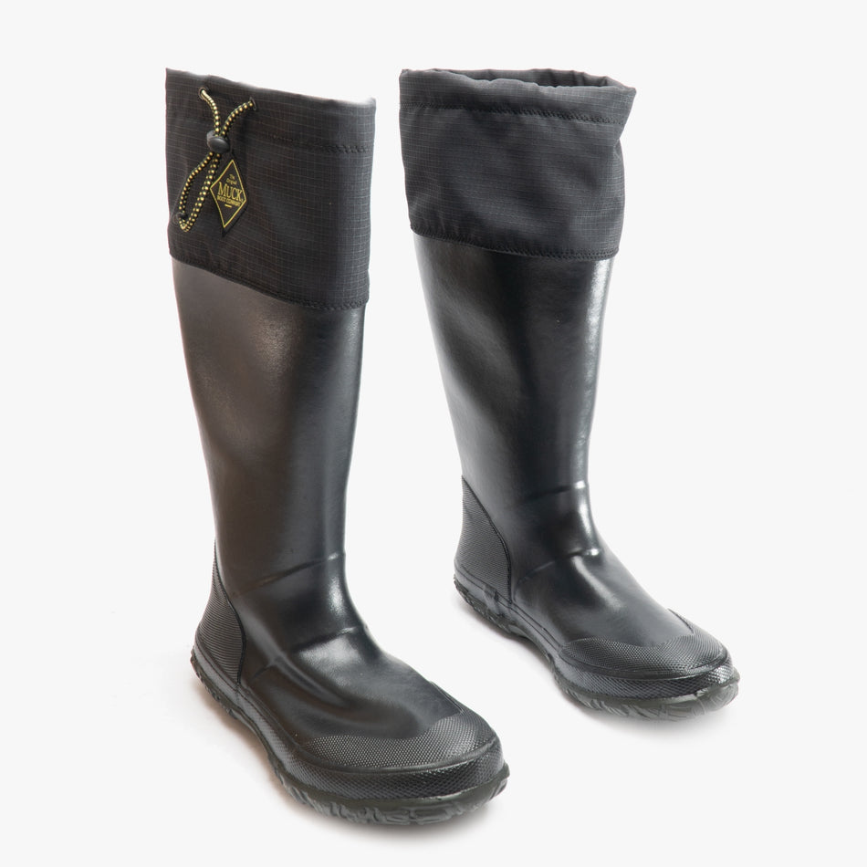 Muck Boots FORAGER TALL Unisex Rubber Wellington Boots Black