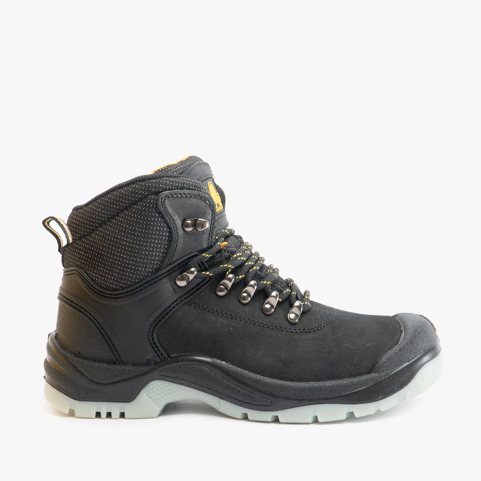 Amblers Safety FS199 Unisex Leather Safety Boots Black
