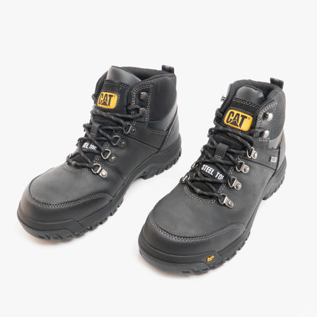 CAT FRAMEWORK Mens Safety Boots Black STB – - Main Image