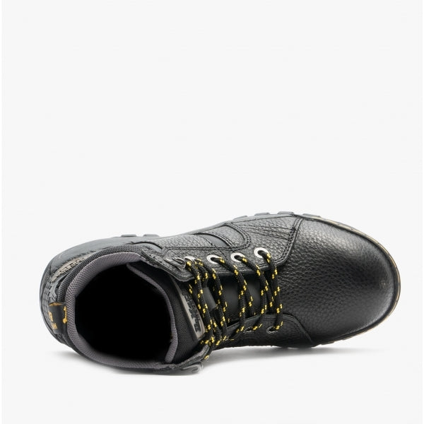Dr Martens GRAPPLE Unisex Leather Safety Boots Black STB