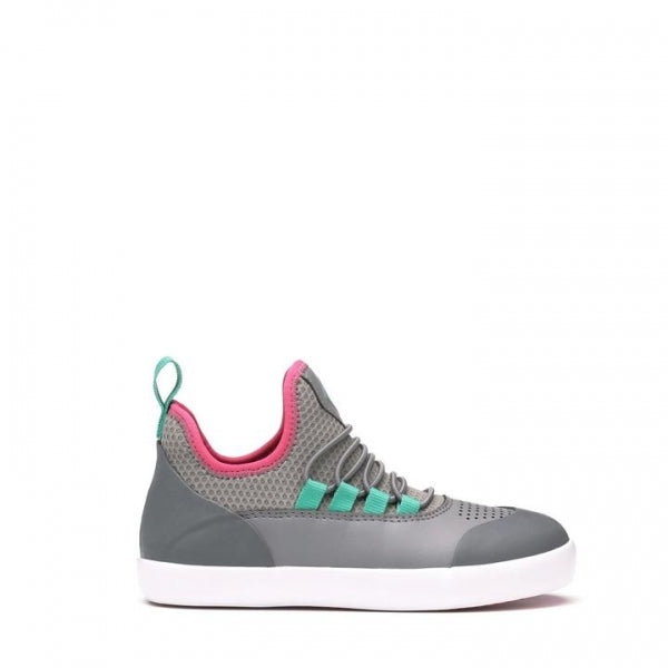 Muck Boots SUMMER SOLSTICE Girls Neoprene Bungee Shoes Grey
