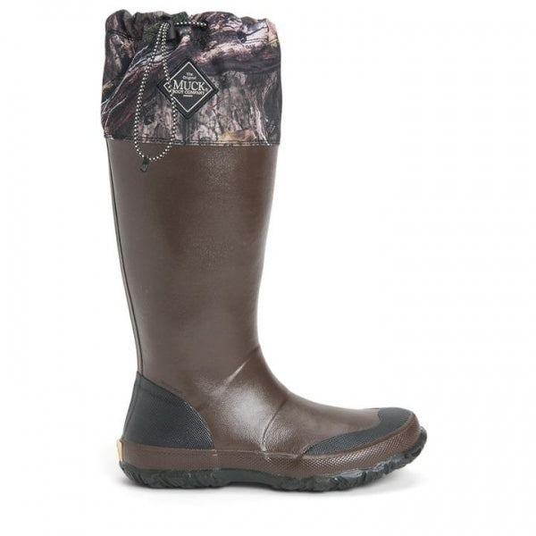 Muck Boots FORAGER TALL Unisex Rubber Wellington Boots Bark