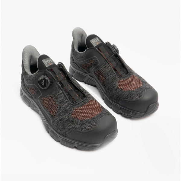 Helly Hansen KENSINGTON LOW BOA S1P Unisex Safety Trainers Black