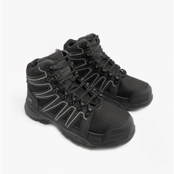 Helly Hansen MANCHESTER MID S3 Unisex Safety Boots Black/Grey