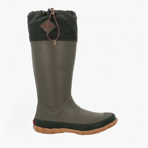 Muck Boots FORAGER 15" Unisex Rubber Wellington Burnt Olive/Moss Green