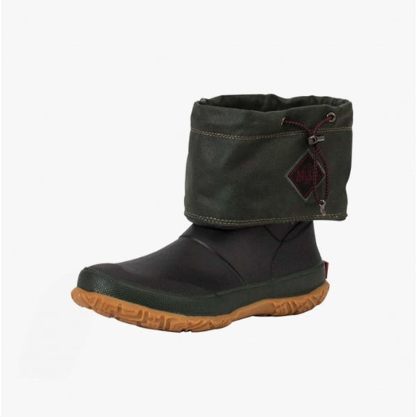 Muck Boots FORAGER 15" Unisex Rubber Wellington Black/Moss Green