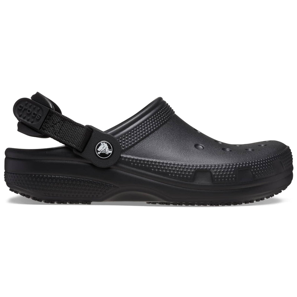Crocs At Work 209952 Classic Unisex Slip Resistant Work Clogs Black