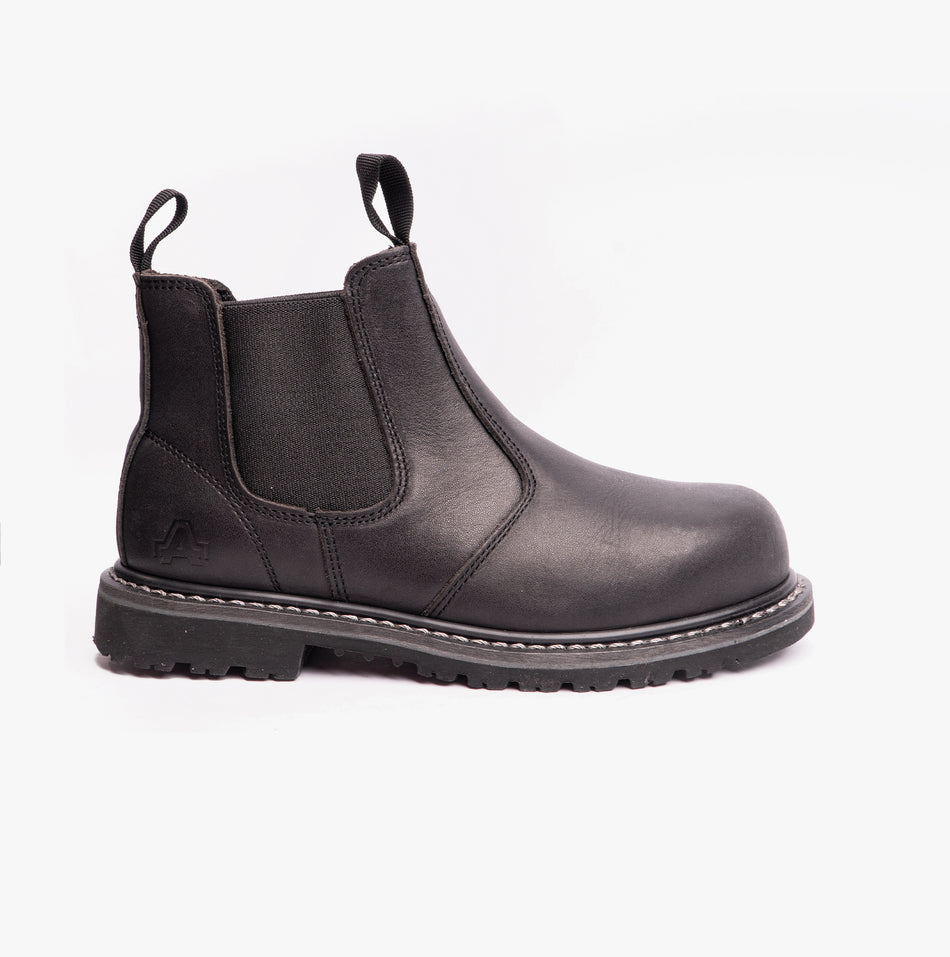 Amblers Safety FS5 Unisex Leather Safety Boots Black