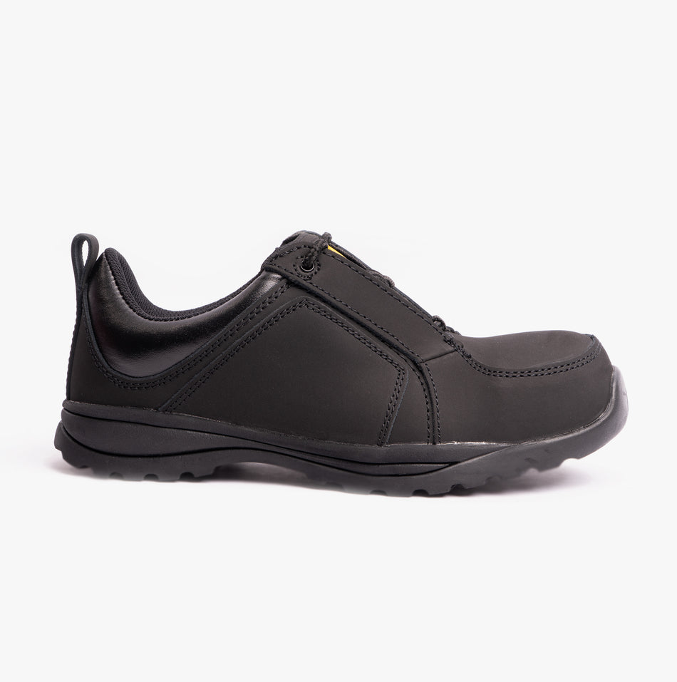 Amblers Safety FS59C Womens Leather Safety Trainers Black