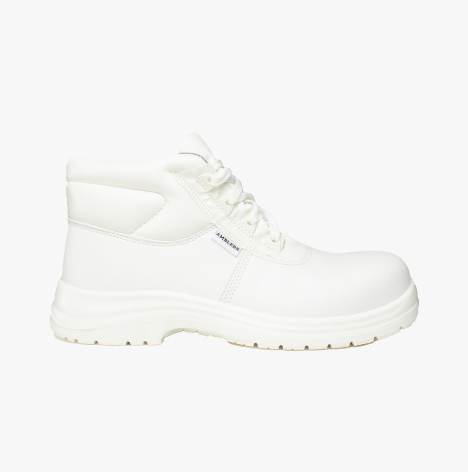 Amblers Safety FS513 Unisex Safety Boots White