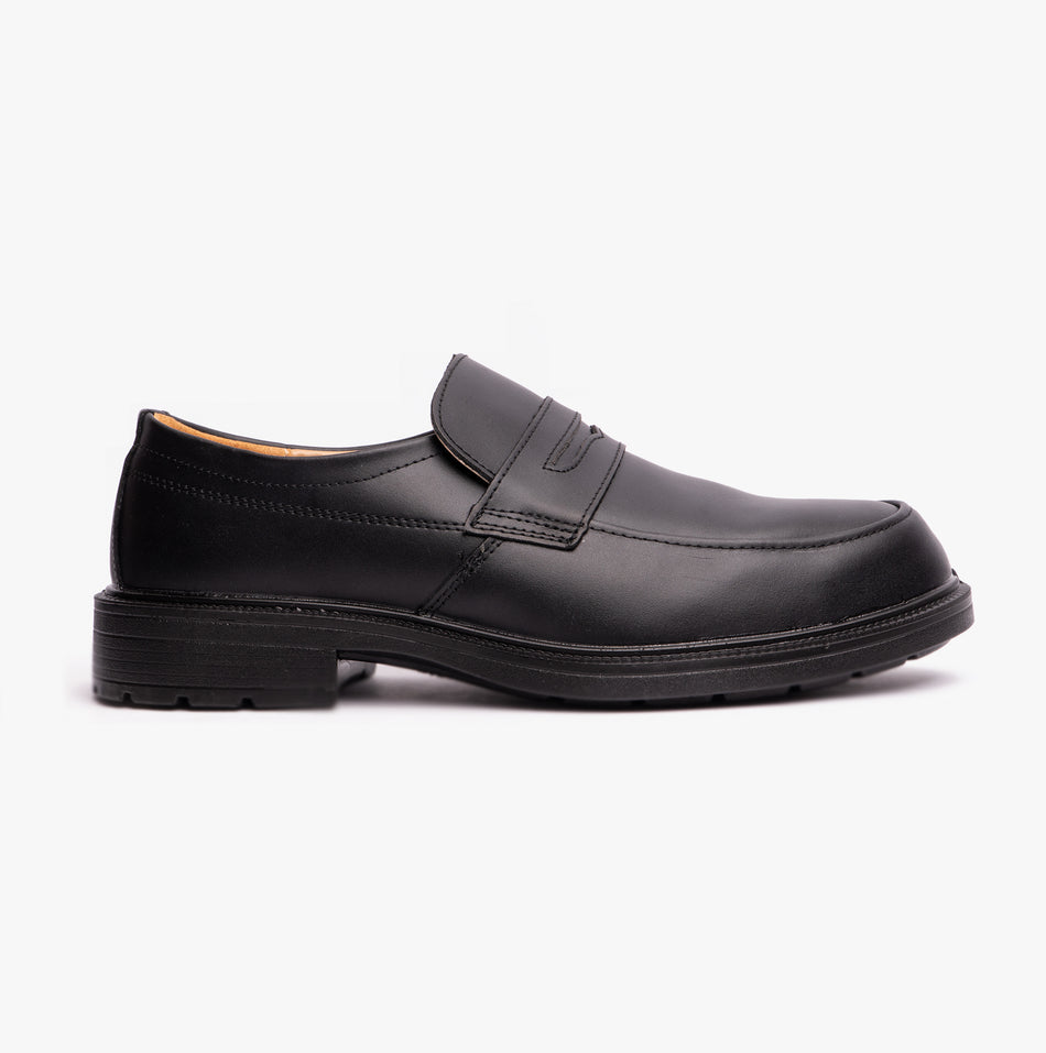 Amblers Safety FS46 Mens Leather Safety Shoes Black