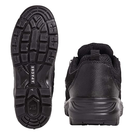 Apache AP302SM Unisex Trainers Black