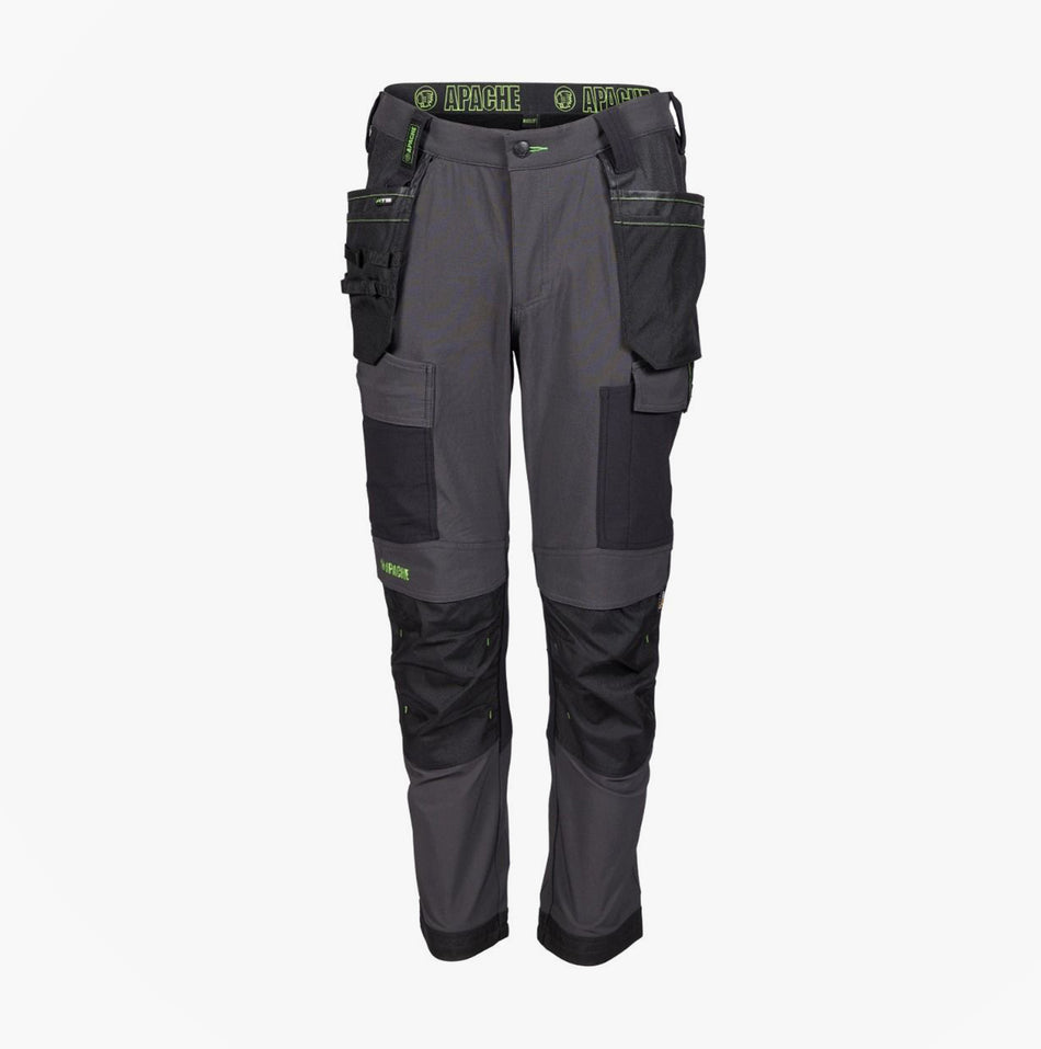 Apache CALGARY Mens Trousers Grey Black