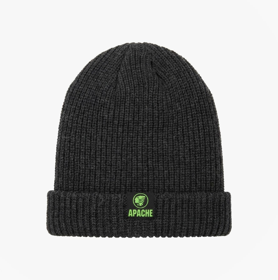Apache DAWSON Unisex Workwear Beanie Hat Charcoal Grey