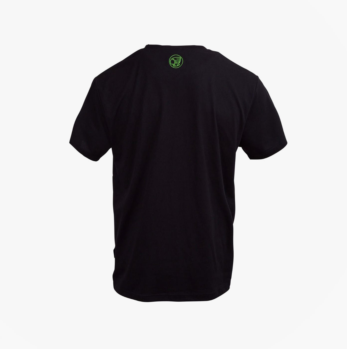 Apache DELTA Mens Workwear T-Shirt Black back view with debossed logo detail