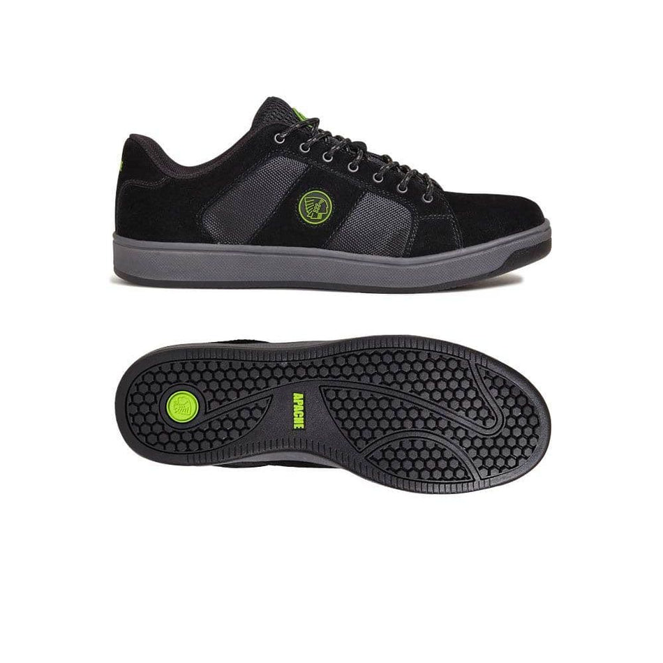 Apache KICK Mens Trainers Black