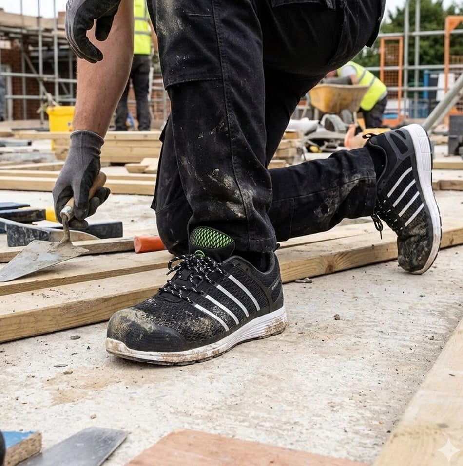 Apache MOTION Mens Trainers Black