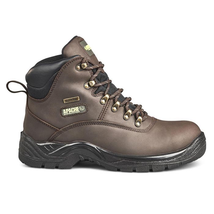 Apache SS813SM Unisex Boots Brown
