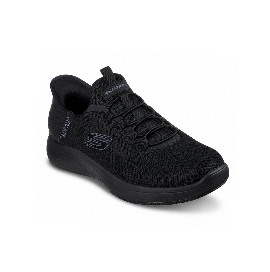 Skechers Work SUMMITS - COLSIN Mens Workwear Trainers Black