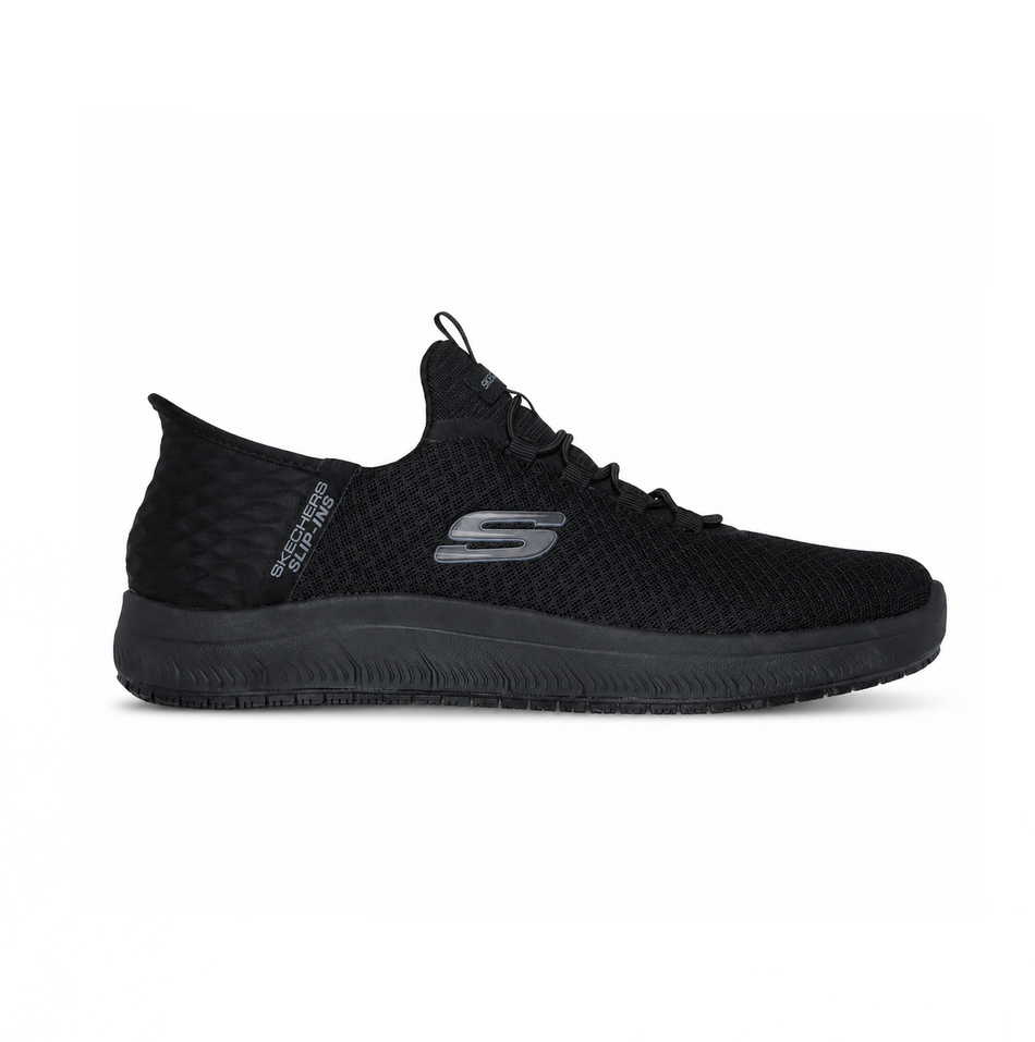 Skechers Work SUMMITS - COLSIN Mens Workwear Trainers Black