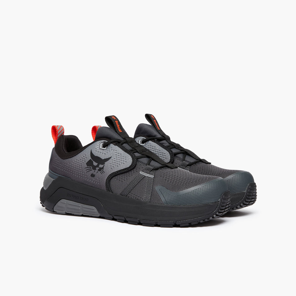 Bobcat ROCKFORD Mens Composite Toe Safety Trainers Dark Grey