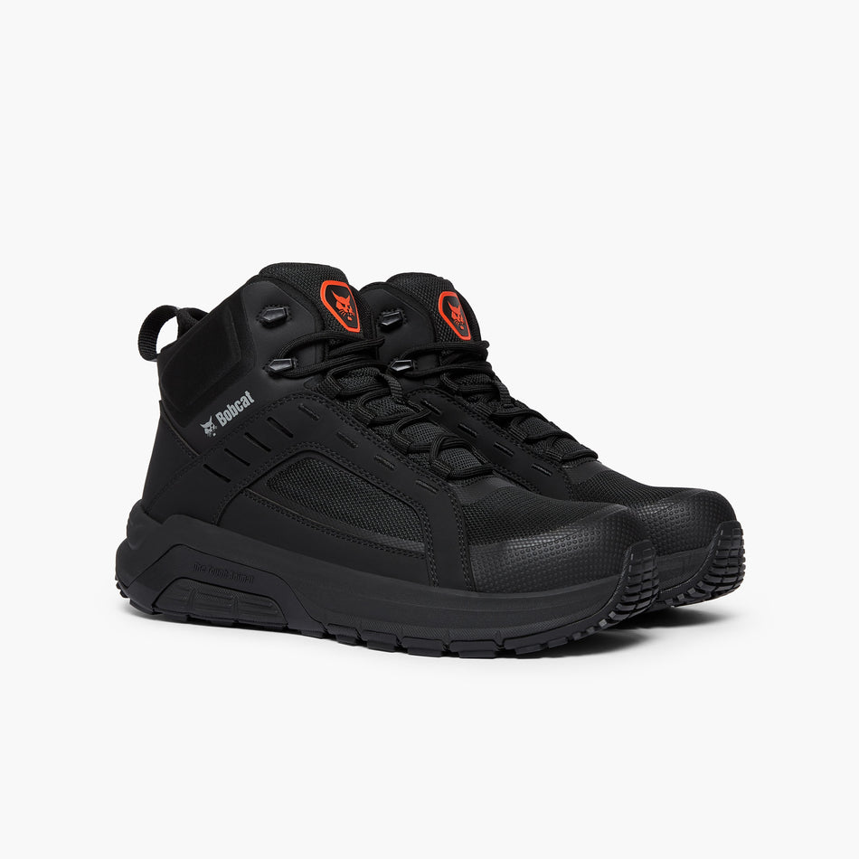 Bobcat AKRON Mens Composite Toe Safety Trainers Black