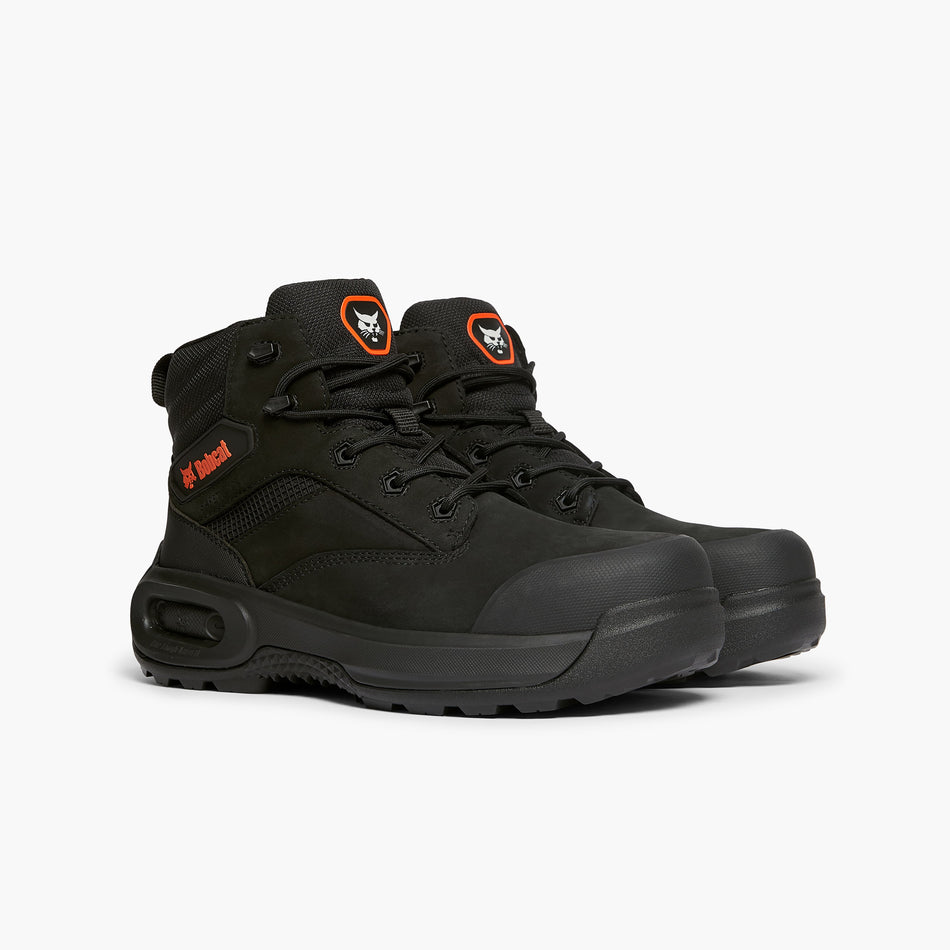 Bobcat DAKOTA Mens Nubuck Hiker Safety Boots Black