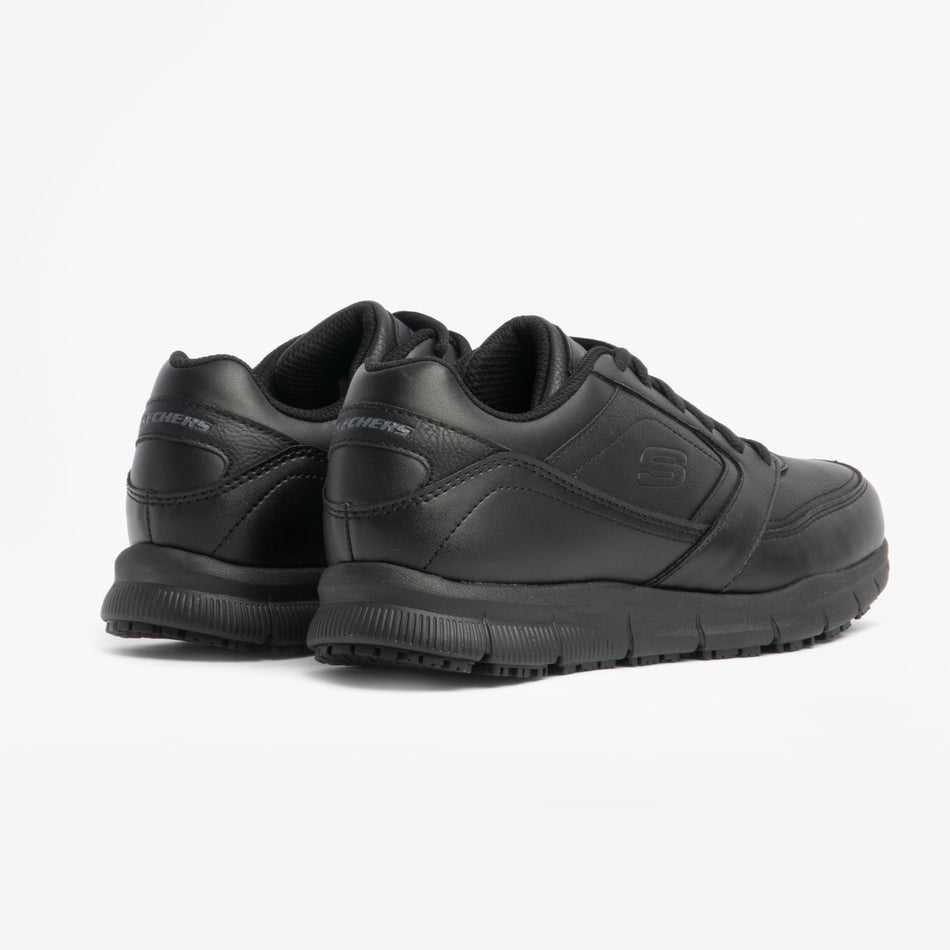 Skechers Work 77235EC Nampa - Wyola SR Womens Slip Resistant Work Trainers Black