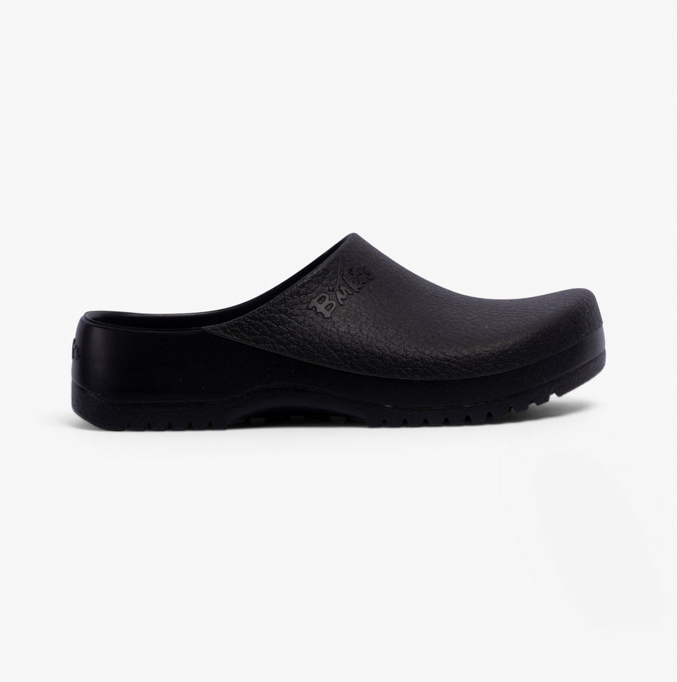 Birkenstock Professional SUPER-BIRKI Fusion PU Unisex Adults Clogs Black