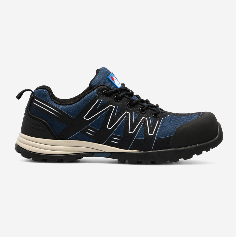 Himalayan 4300 Mens Safety Shoes Black/Blue