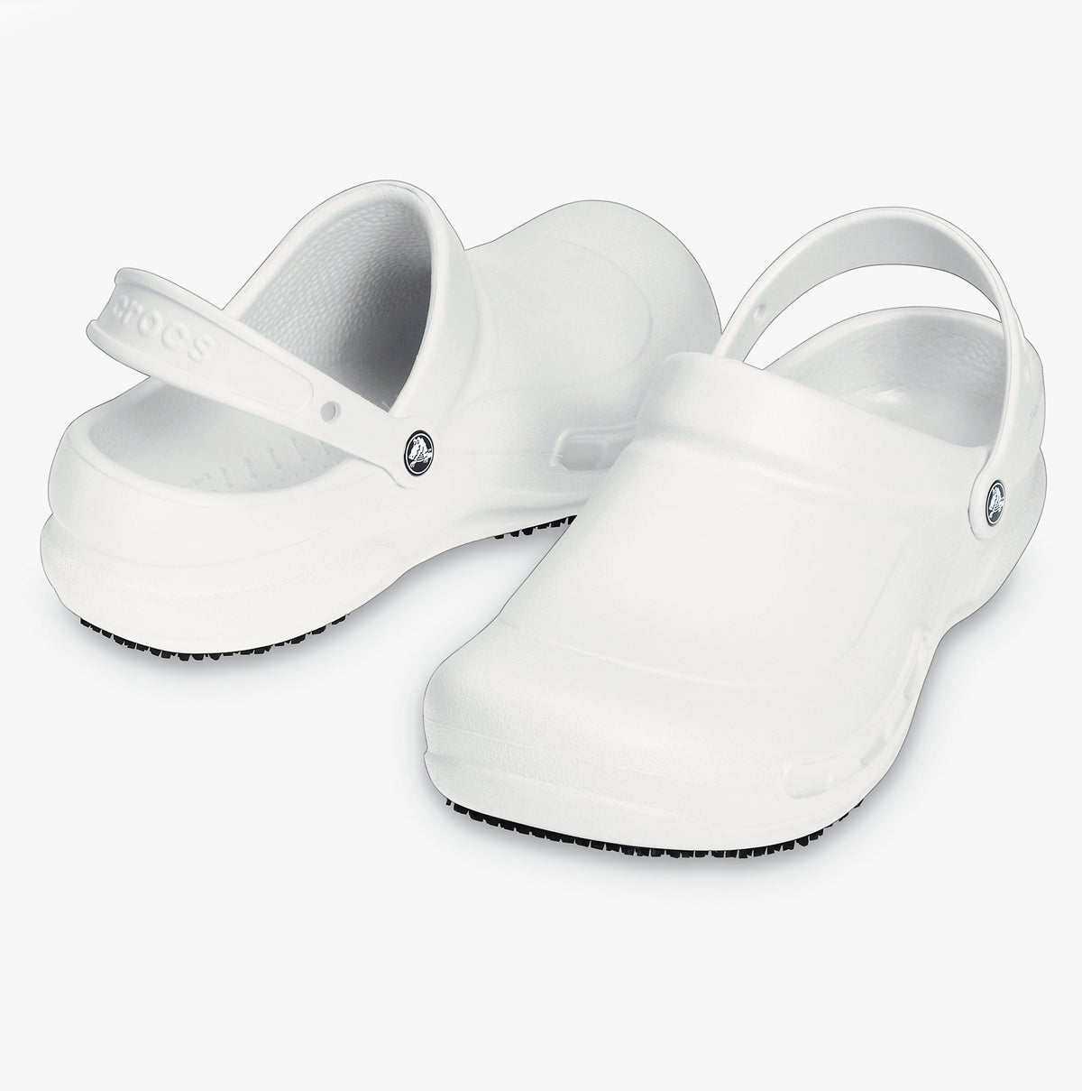 At Work Crocks Crocs At Work BISTRO Unisex Slip-Resistant Work Clogs White | STB – STB ...