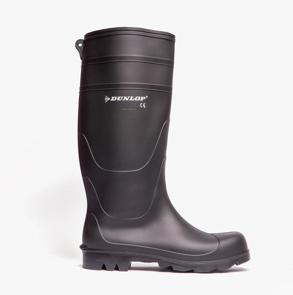 Dunlop UNIVERSAL Mens Non-Safety Wellington Boots Black