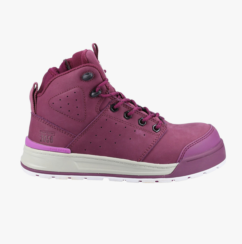 Hard Yakka 3056 Womens Safety Boots Red