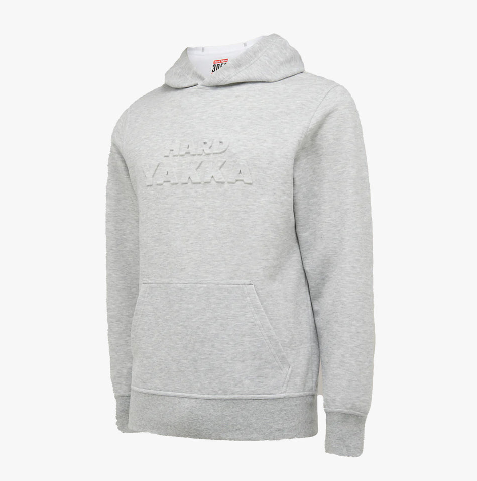 Hard Yakka EMBOSSED PULLOVER Mens Sweatshirt Grey