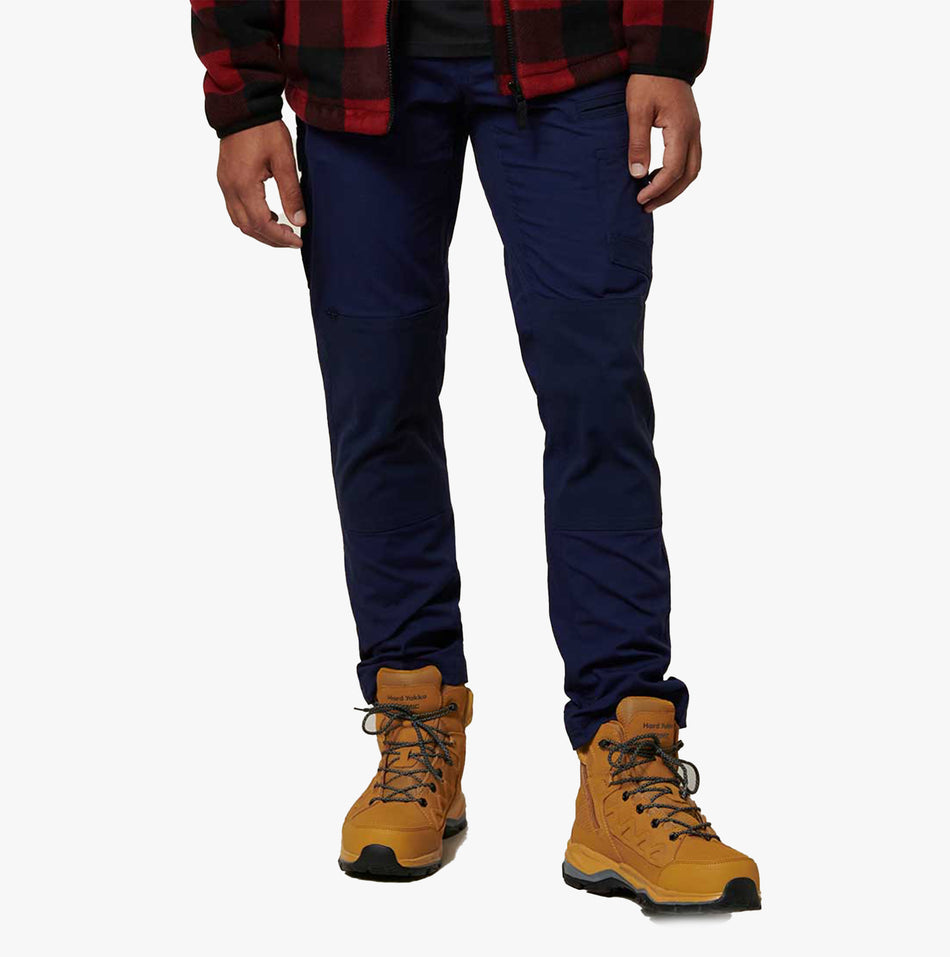 Hard Yakka RAPTOR ACTIVE Mens Work Trousers Navy
