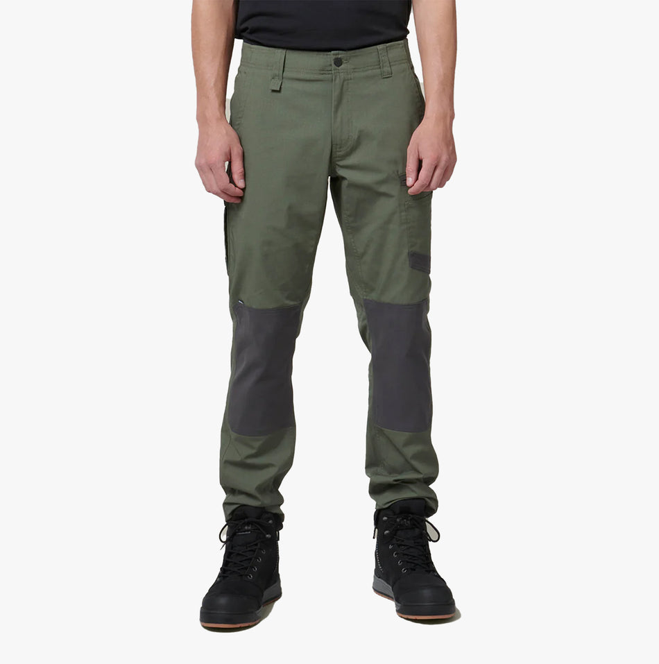 Hard Yakka RAPTOR ACTIVE Mens Work Trousers Green