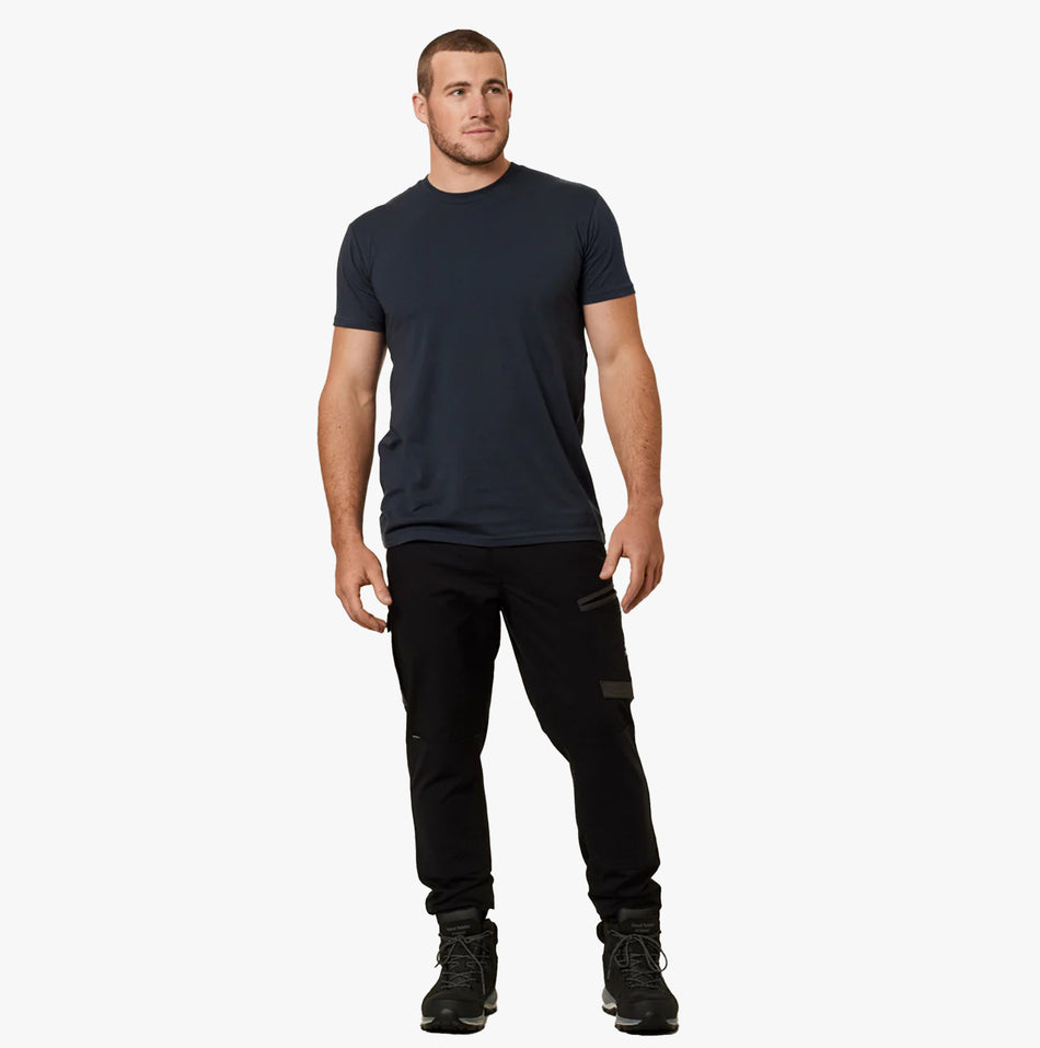 Hard Yakka RAPTOR CUFF Mens Work Trousers Black