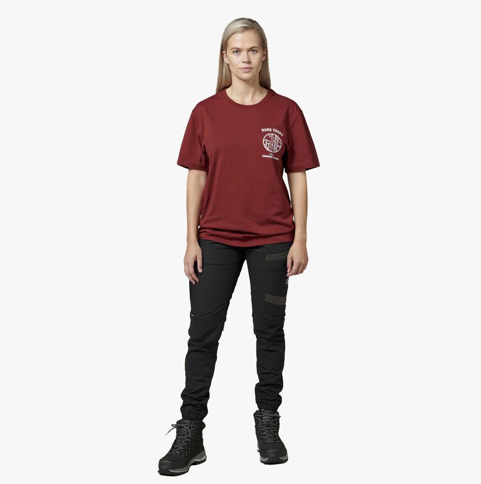 RAPTOR CUFFED Womens Work Trousers Black