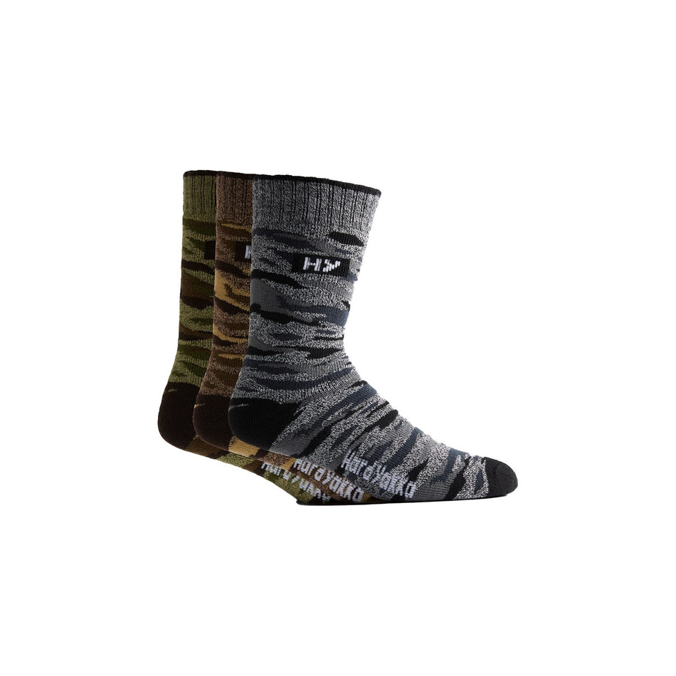 Hard Yakka SOCK & BEANIE BUNDLE Unisex Green