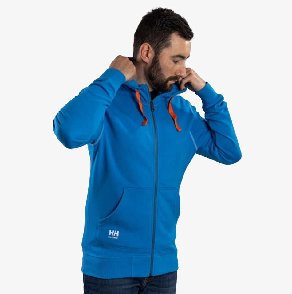 Helly Hansen OXFORD ZIP HOODIE Mens Sweatshirt Racer Blue