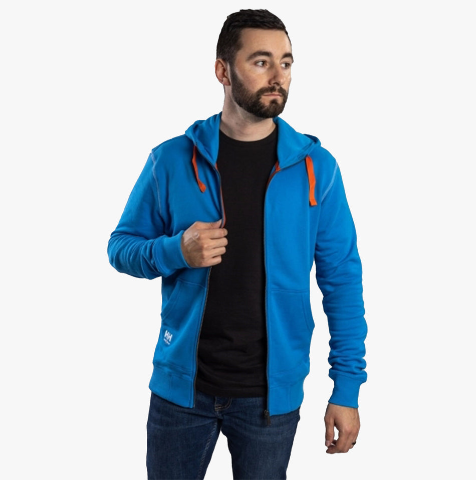 Helly Hansen OXFORD ZIP HOODIE Mens Sweatshirt Racer Blue