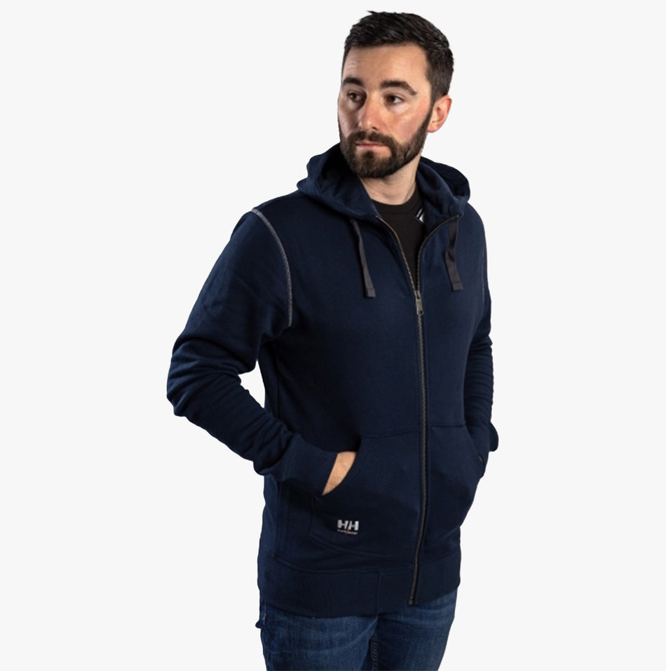 Helly Hansen OXFORD ZIP HOODIE Mens Sweatshirt Navy
